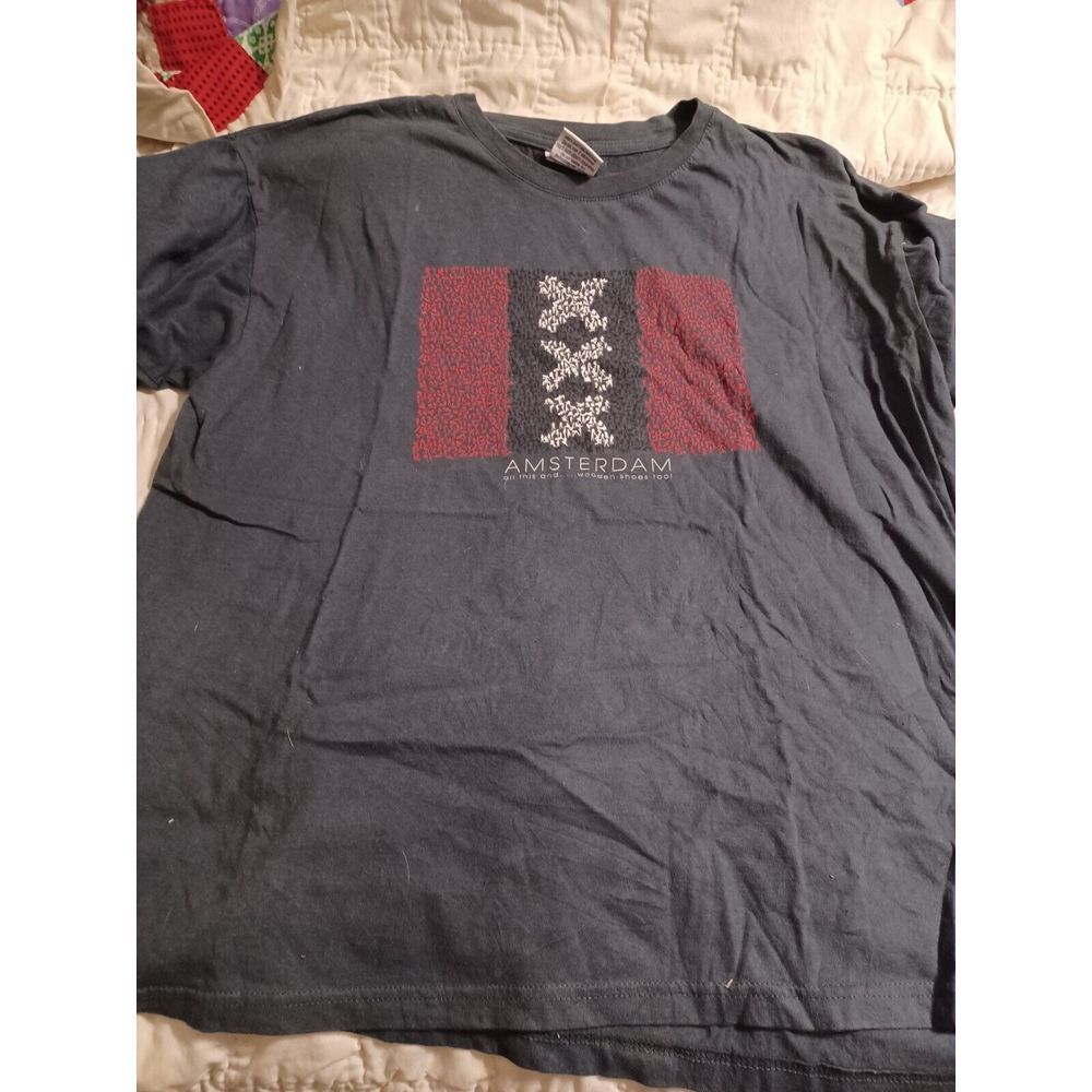 VTG AMSTERDAM T-SHIRT ON FOX ORIGINALS TAG EXCELLENT CONDITION‎ MENS 2X